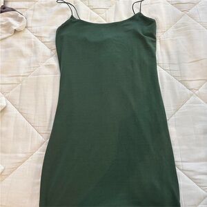 Aritzia Green Mini Dress